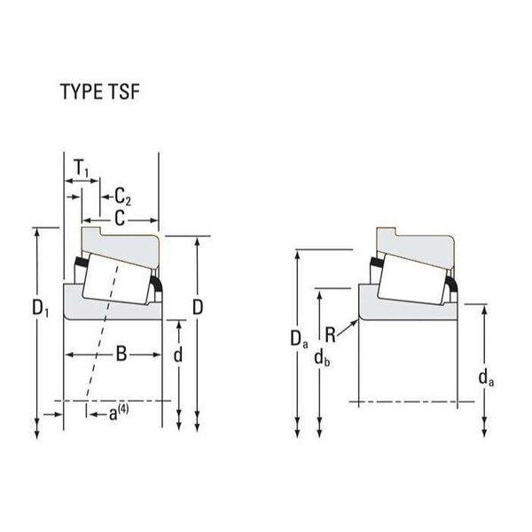 Tapered Roller Bearing Cone,498